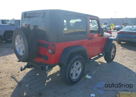 2010 Jeep Wrangler Sport z USA, uszkodzony, nr VIN 1J4AA2D11AL106077